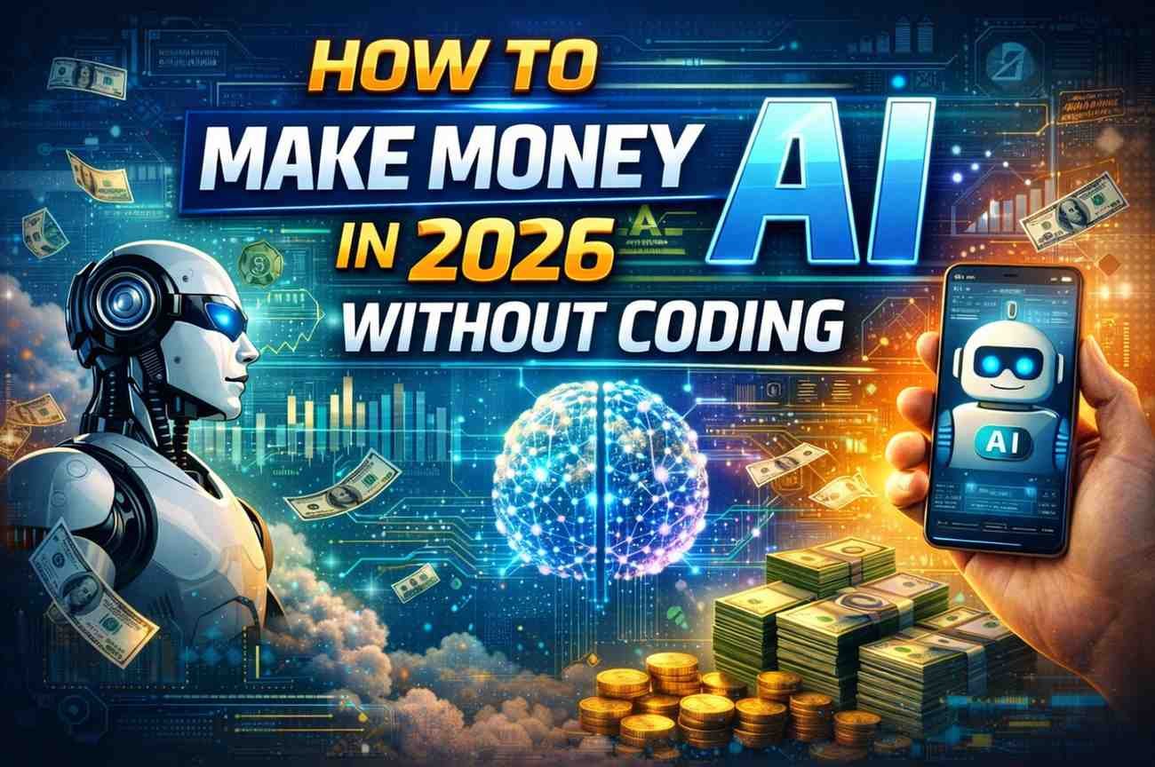 How to Make Money with AI in 2026 Without Coding | No Stress