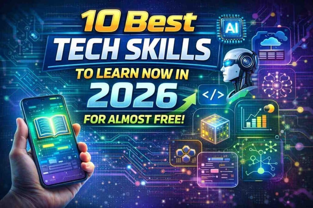 10 Best Tech Skills to Learn Now in 2026 for Almost Free